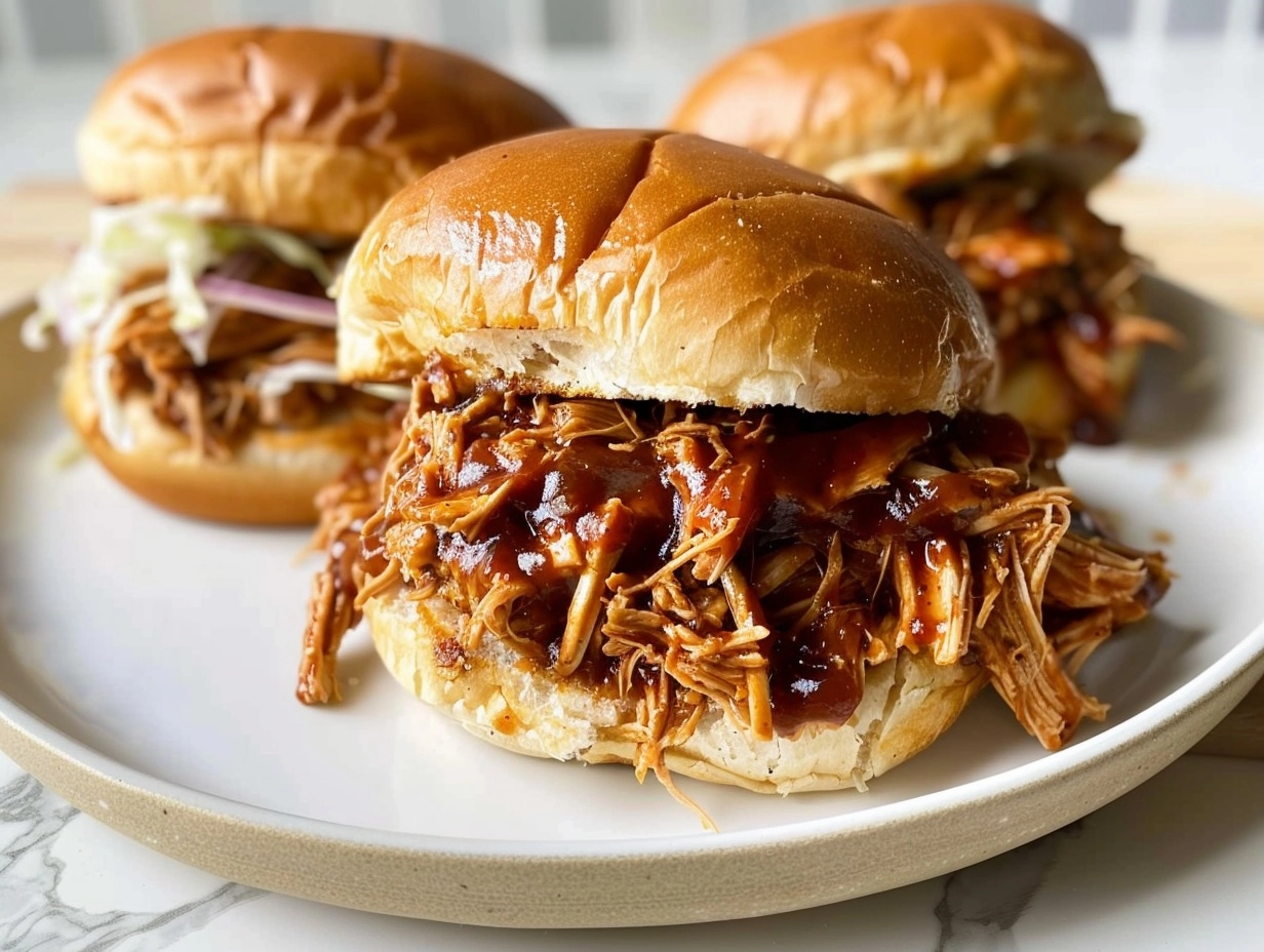 Crockpot BBQ Pulled Chicken Perfection