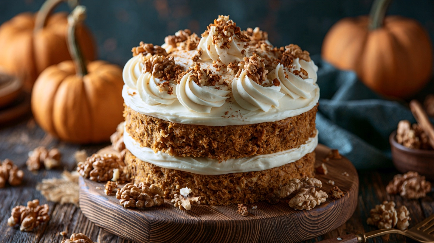 Pumpkin Walnut Cake – The Best Homemade Fall Dessert 8 Variation 4