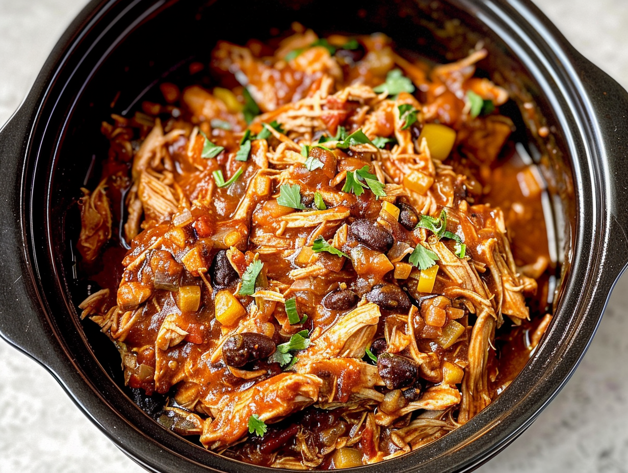 Crockpot Salsa Chicken: Easy & Flavorful