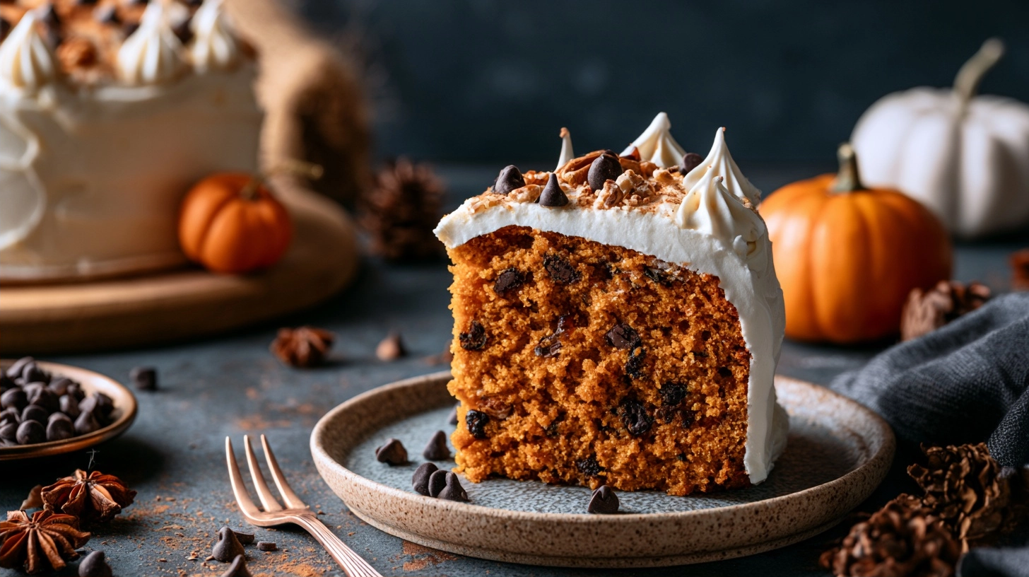 Irresistible Pumpkin Chocolate Chip Cake Recipe 6 Variation 2