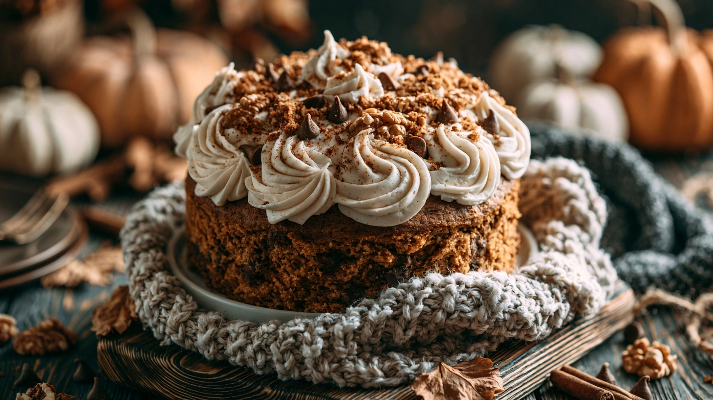 Irresistible Pumpkin Chocolate Chip Cake Recipe 8 Variation 4