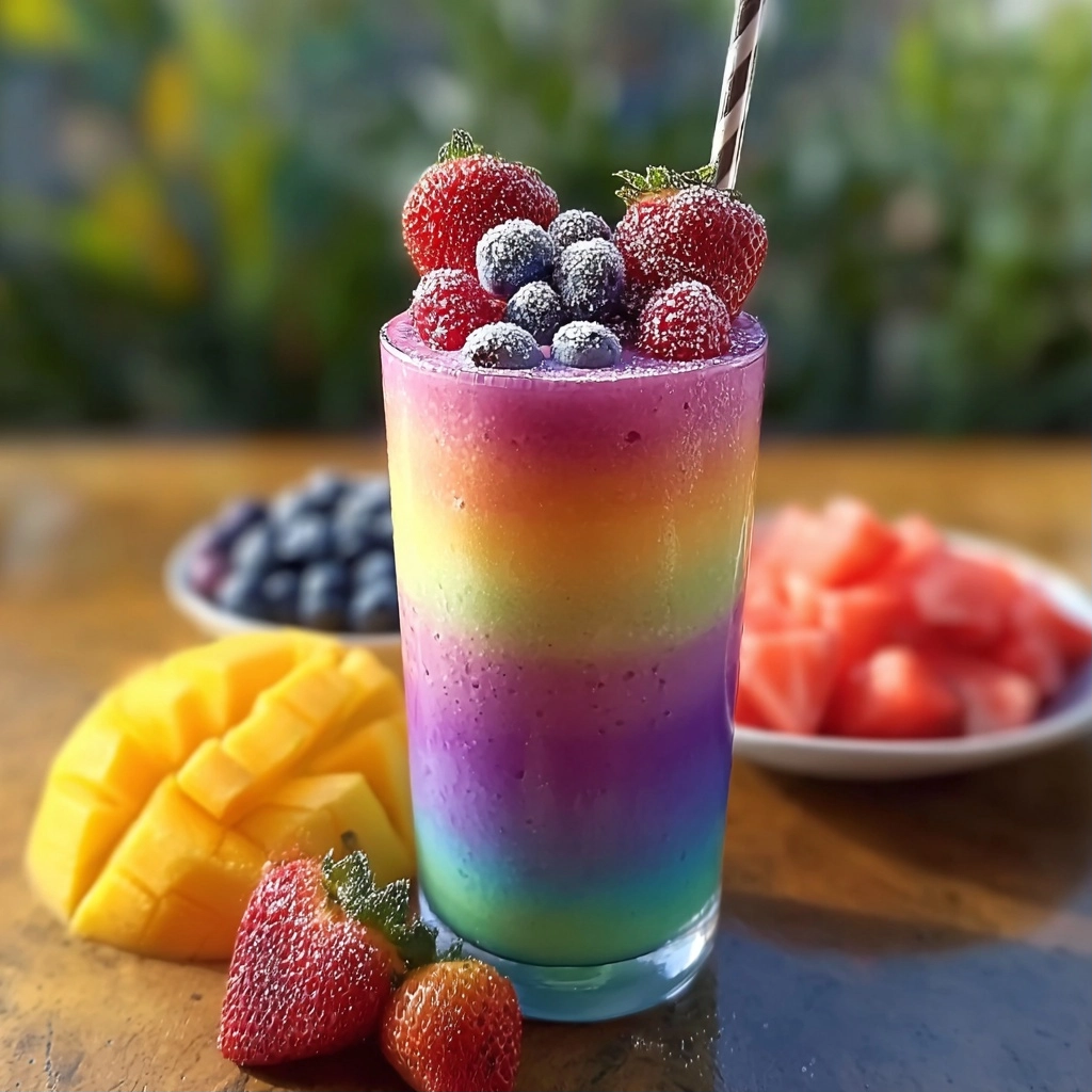 Rainbow Smoothie Recipe: A Colorful Boost of Flavor