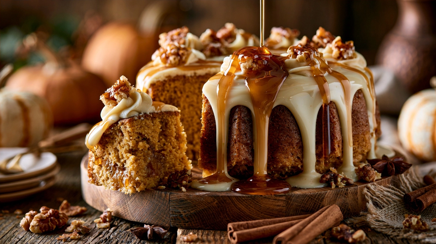 Pumpkin Maple Cake – Moist, Easy & Perfect for Fall 8 Variation 4
