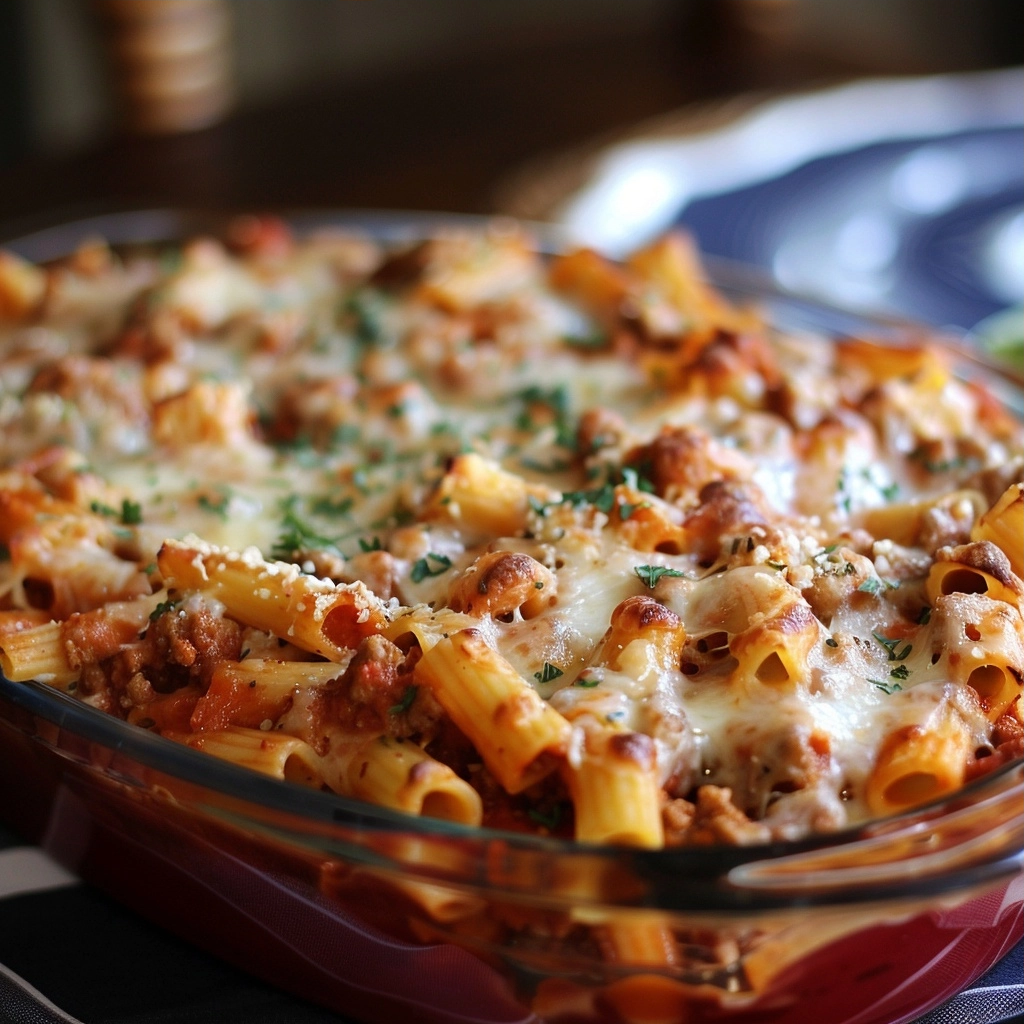 Baked Ziti for Two: A Perfectly Portion-Controlled Italian Dinner