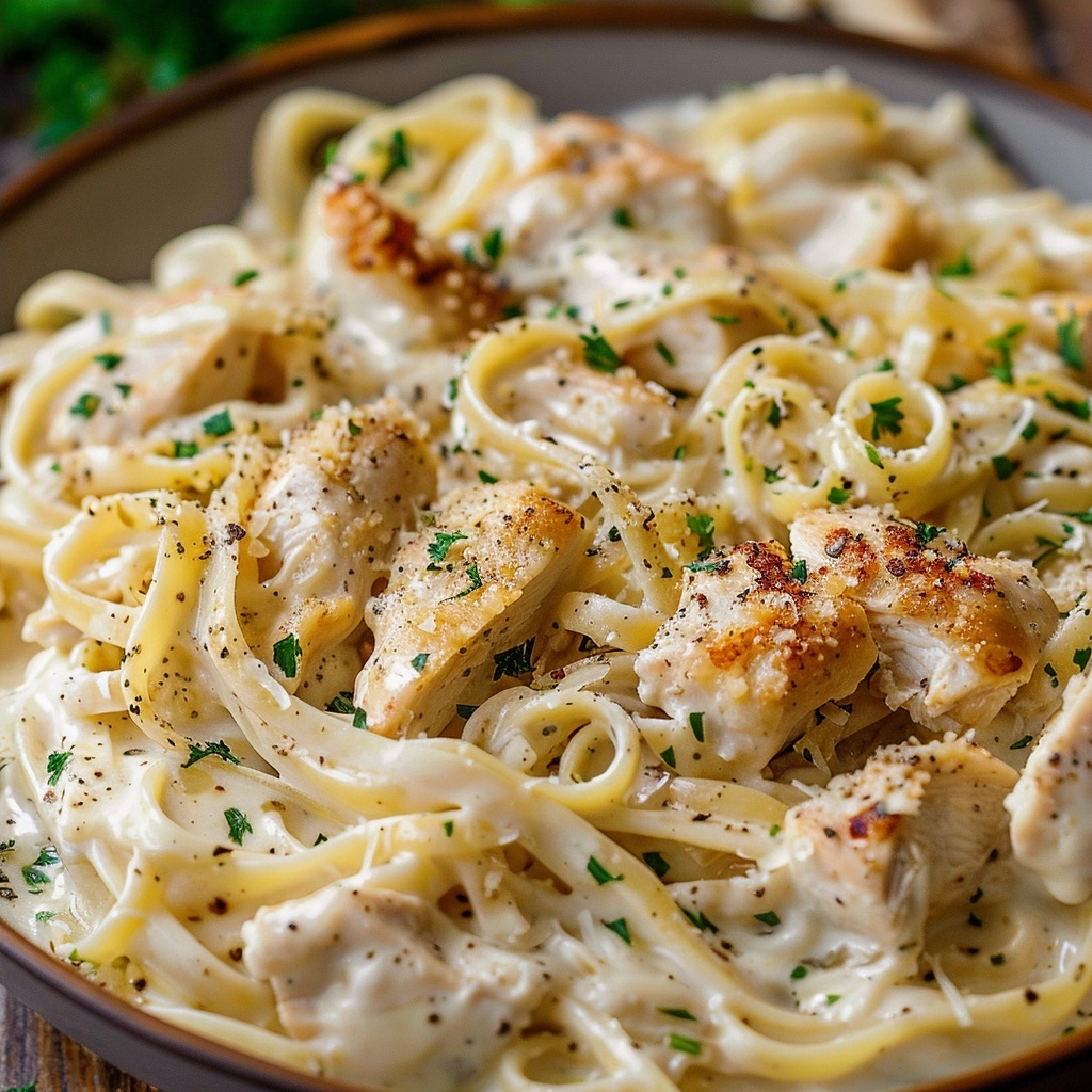 Slow-Cooker Chicken Alfredo Is Perfect For Busy Weeknights