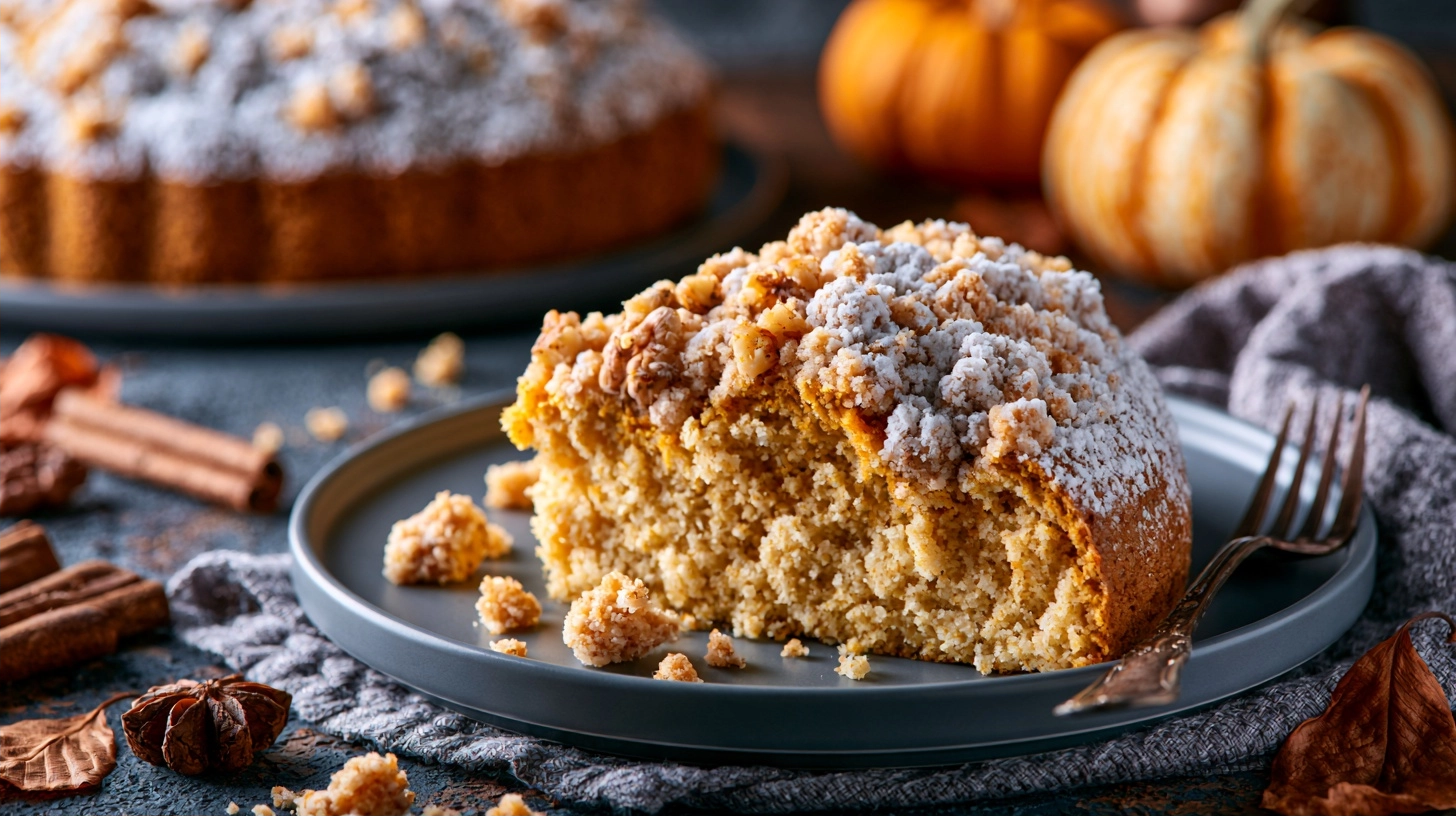 Pumpkin Streusel Coffee Cake – Easy Pumpkin Spice Crumb Cake 6 Variation 2