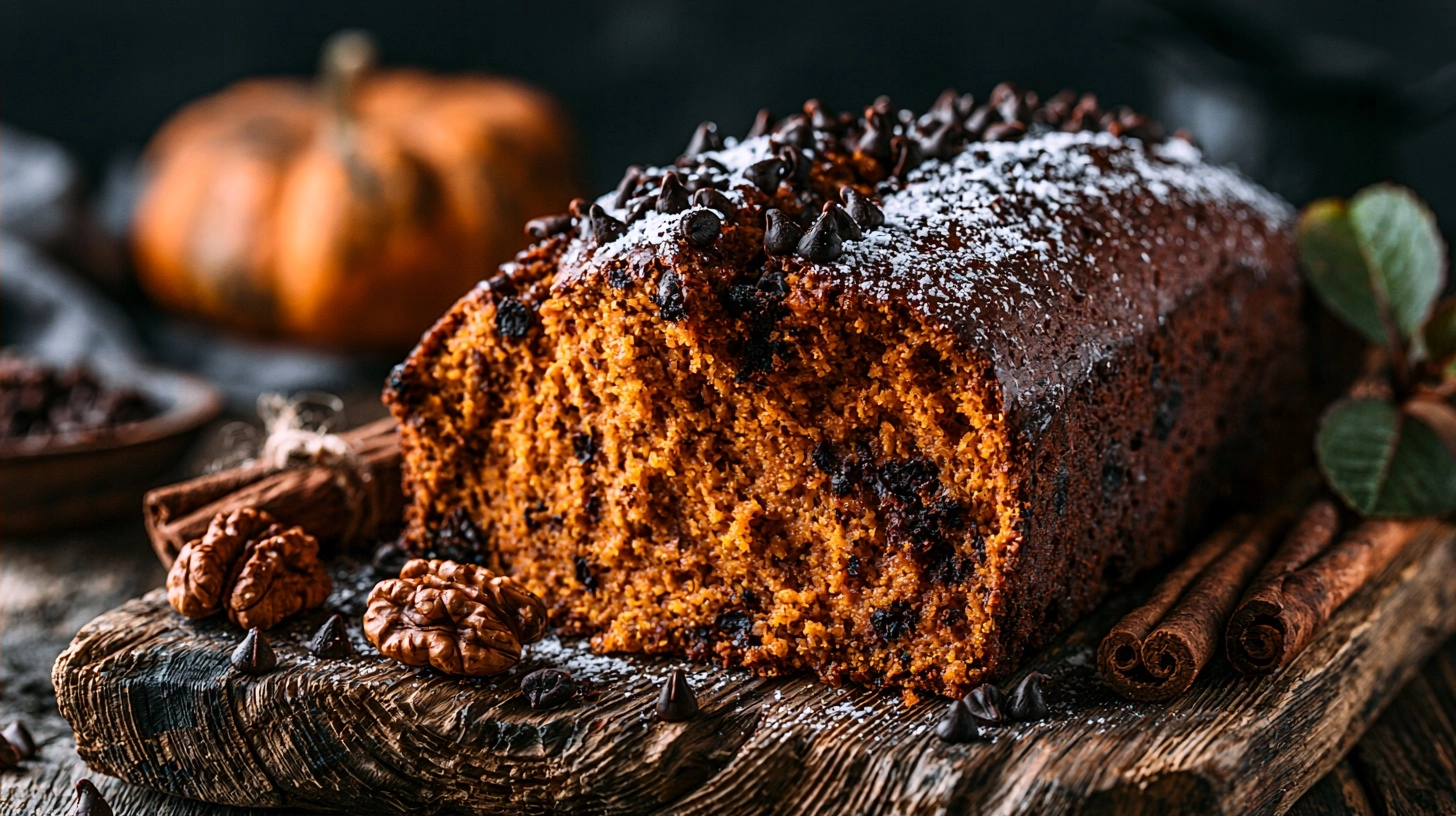 Pumpkin Chocolate Chip Bread Cake Recipe: Moist & Flavorful 4 Variation 2