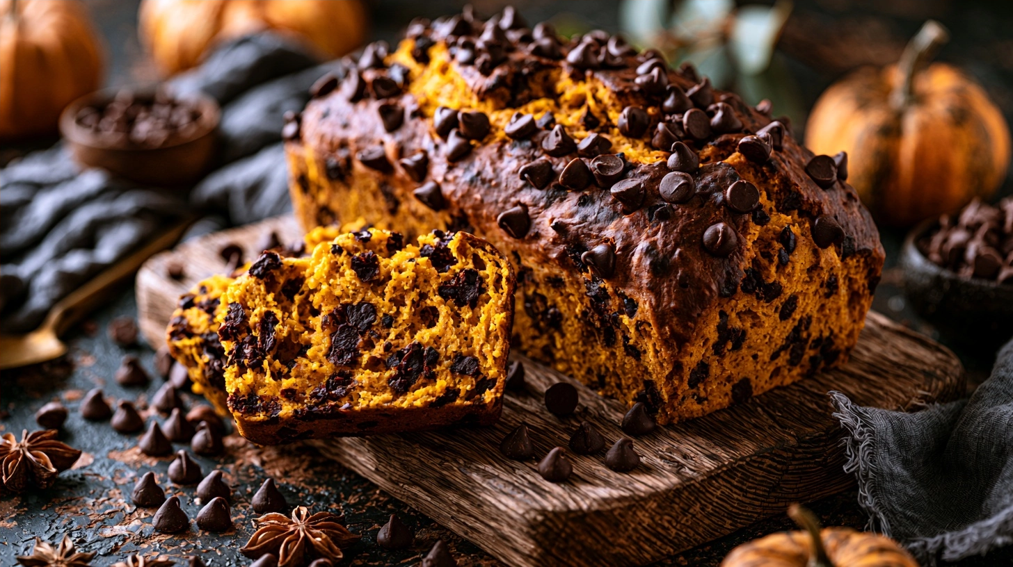 Pumpkin Chocolate Chip Bread Cake Recipe: Moist & Flavorful 6 Variation 4