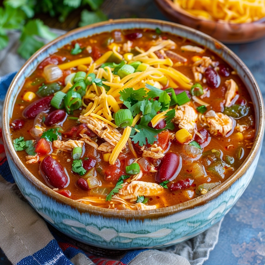 Slow Cooker Chicken Chili Recipe for Easy Dinners