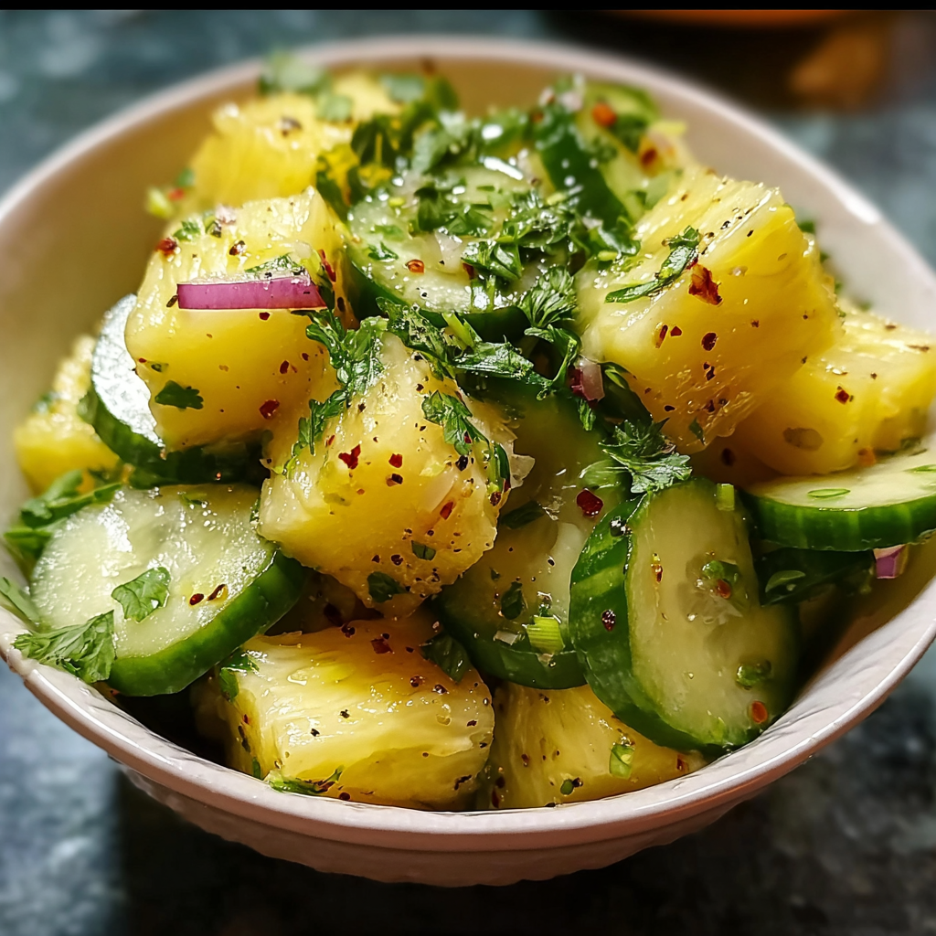Pineapple Cucumber Salad: A Zesty Combination for Every Occasion
