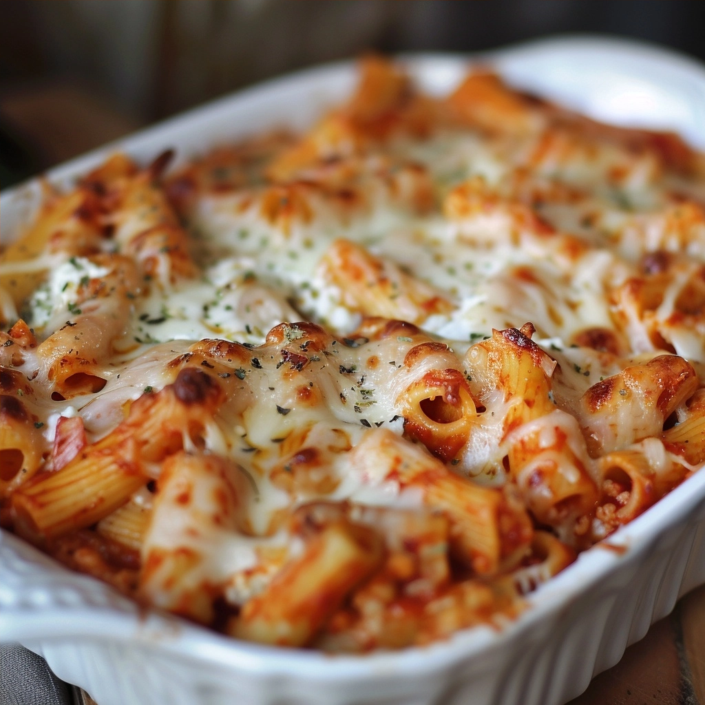 Five Cheese Baked Ziti: The Ultimate Comfort Pasta
