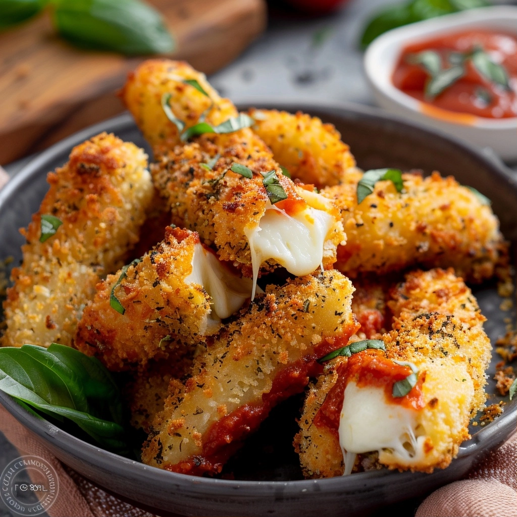 Air Fryer Mozzarella Sticks: A Crispy Homemade Guide